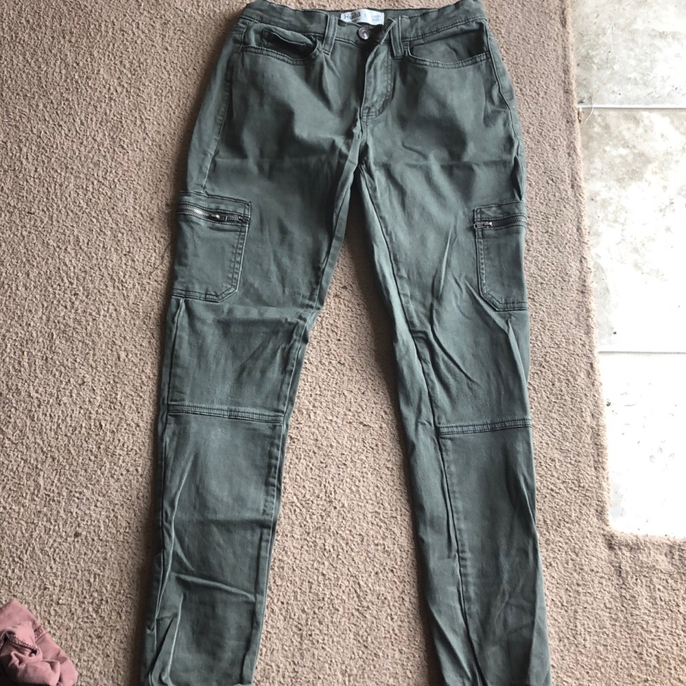 Mudd FLX Stretch “Utility Skinny” Pants